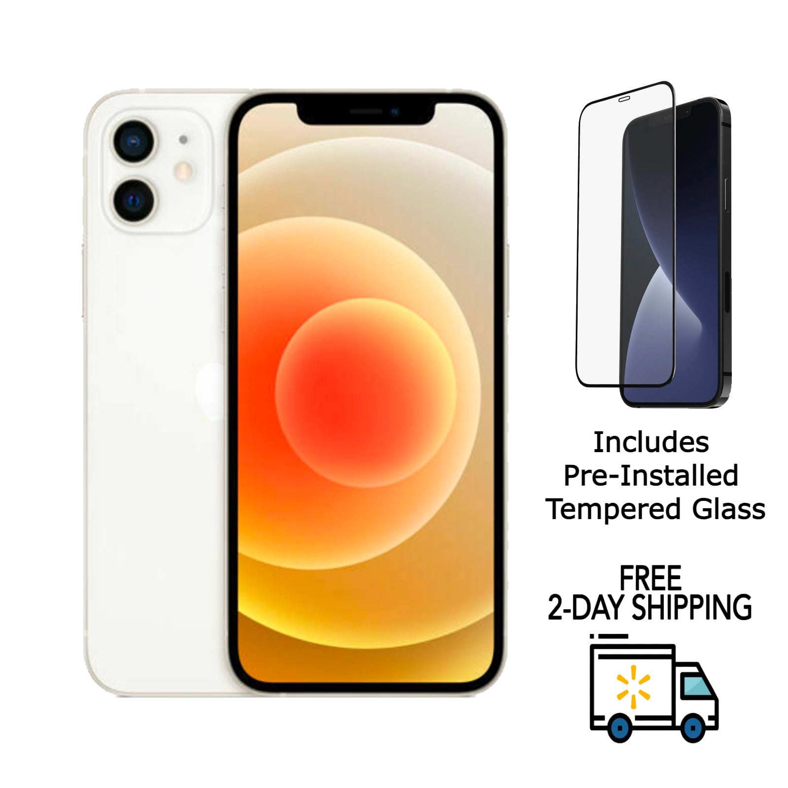 Pre-Owned Apple iPhone 12 A2172 (Fully Unlocked) 128GB White