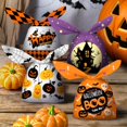 thumbnail image 4 of Food Storage Bags Rabbit Ears Pumpkin Candy Bag Snack Bag Baking Cookie Bag Gift Bag Upgraded And Halloween Goodie Bags For Halloween Party, Kitchen Food Storage, 4 of 6