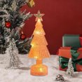 thumbnail image 4 of Lksixu Crystal Christmas Tree, Christmas Decorations 5.9" Pre-lit Tabletop Christmas Tree Figurine with LED Lights, Battery Operated Glowing Xmas Tree Night Lamp Table Centerpiece for Holiday Party, 4 of 7