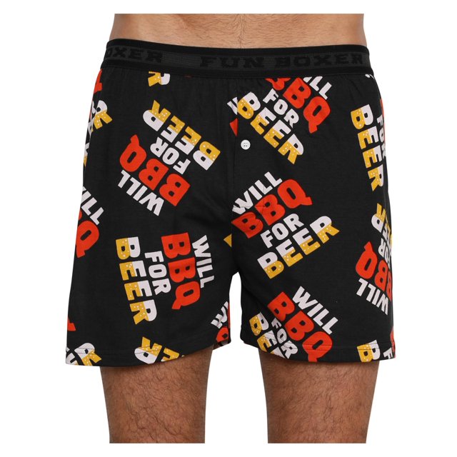 Caleçons pour Hommes à Imprimé Amusant, Caleçons Courts pour Adultes Boxer