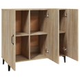 thumbnail image 5 of vidaXL Sideboard Sonoma Oak 90x34x80 cm Engineered Wood, 5 of 5