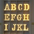 thumbnail image 1 of Vaidha Alphabet LED Letter Lights Light Up White Plastic Letters Standing Hanging A, 1 of 3