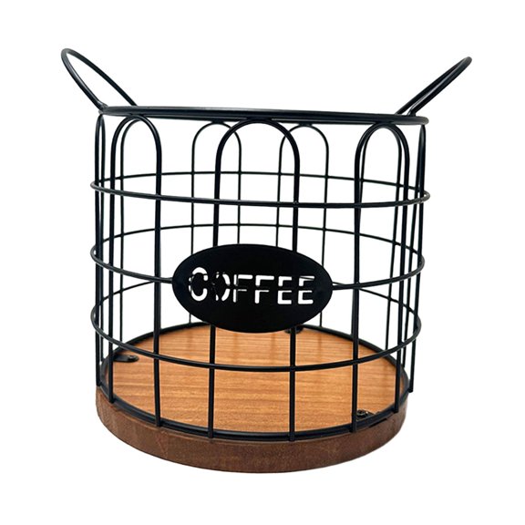 Support de Dosettes de Café Panier de Rangement pour Capsules de Café pour Cafés Comptoir de Cuisine L