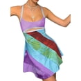 thumbnail image 4 of Fortune Robe Fourreau pour Femmes Y2K Moulante Mini Robe Nuisette Coupe Ajustée Robe à Bretelles, 4 of 9