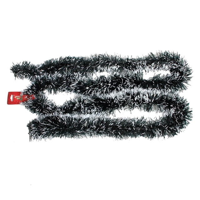 Shimmering 6-Pack Decor for Festive Trees & Parties 12m Tinsel Christmas Garland