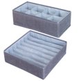 thumbnail image 1 of Underwear Organizer Divider Foldable: Large Socks Drawer Organizer Storage Box, 1 of 10