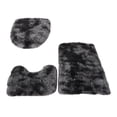 thumbnail image 2 of Meitianfacai s 3 Piece Thickened Bath Rugs Set, Bath Rug + Contour Mat + Toilet Seat Cover, Super Soft Microfiber Absorbent Non-Slip, Machine Washable Bathroom Rug Sets Bathroom Decor Mat, 2 of 3