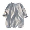 thumbnail image 1 of Gspmoly T-Shirts Chemises pour Hommes, T-Shirt à Manches Courtes pour Homme Col Rond Décontracté T-Shirt à Manches Courtes Haut pour Homme Haut à Manches Courtes Col Rond/chemise Homme Haut Liquidation, 1 of 7