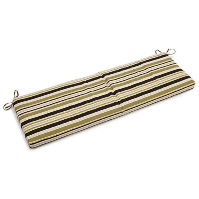 Coussin de Causeuse d'Extérieur en Polyester Filé de 57 Pouces par 19 Pouces - Eastbay Onyx