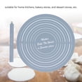 thumbnail image 3 of Non Stick Rolling Pin, Silicone Dough Roller Set Home Kitchen Bakers Pastry Cutter, Dough Cutter, Baking Mat for Home Kitchen Cooking, 3 of 7