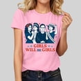 thumbnail image 2 of Womens Long Sleeve Tops Polyester Shirts for Women Long Sleeve Loose Work Tops Women Tees Women Plain Short Sleeve Shirts for Women Lightweight T Shirts Women Tunics for Women Summer Shirts for, 2 of 4