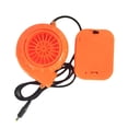 thumbnail image 1 of CHOK 1 Set Portable Mini Electric Fan Air Blower for Doll Mascot Head Gas Mode Cartoon Costumes Inflatable Energetic Orange Blower, 1 of 8