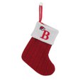 thumbnail image 3 of Lubelski Christmas Stocking Embroidered Letter with Hanging Rope Fine Workmanship Christmas Stocking Festive Xmas Decoration, 3 of 8