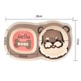 thumbnail image 4 of Dog Feeder Cute Cartoon Pattern Non Slip Double Cat Bowls Water Bowls for Pets, 4 of 4