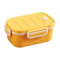 thumbnail image 2 of KITTEHIGM Student And Chilren Lunch Box, 1000 ML 3-Compartment 2 Layer Bento Lunch Box For Kids, Lunch Containers For Adults Come, Leak Proof, Microwaveable Feature, 2 of 7