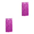 thumbnail image 1 of Ruiboury Vibrant Foil Curtain Exquisite Craft And Wide Application For Stunning Pink 3*1m 2Set, 1 of 5