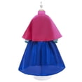 thumbnail image 3 of KAWELL Halloween Princesse Anna Costume Robe Fille avec Cape Anniversaire Cosplay Déguisement, 3 of 5