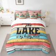 thumbnail image 2 of YST Lake Themed 7-Piece Comforter Set, Bed-in-a-Bag, King Size, 2 of 5