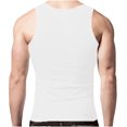 thumbnail image 4 of Timegard Hauts d'Entraînement pour Hommes Col Rond Sans Manches Tee-Shirts Confortables Décontractés d'Été, 4 of 6