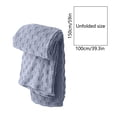 thumbnail image 3 of EGNMCR Blankets & Throws Cotton Bed Blanket Cotton Thermal Throw Blanket Lightweight Bed Throw Breathable Premium Soft Comfortable Machine Washable Blanket For All Season woolen blanket, 3 of 8