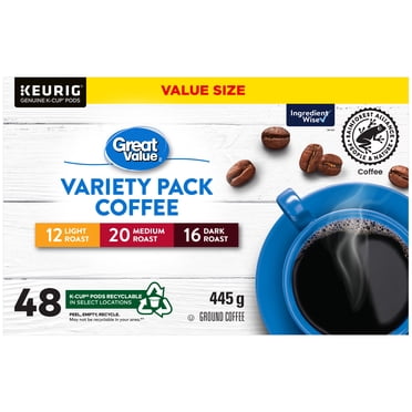 Great Value Variety pack Coffee