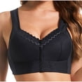 thumbnail image 2 of Birdeem Size Womens No-Wire Bra No Front Button No-Slip Underwear, 2 of 5