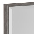 thumbnail image 3 of Kate and Laurel Rhodes Large Framed Decorative Rectangle Wall Mirror, 25x37 Dark Silver, 3 of 8