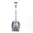 thumbnail image 1 of Shovel Grain Scoop Alum 48in Wood Handle Poly D-Grip, 1 of 3