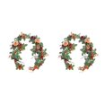 thumbnail image 3 of Wweixi Add Touch Of Beauty With Artificial Rose For Any Occasion Backdrop Arch Flowers Cloth Artificial Flowers Low Maintenance brown 2Set, 3 of 6