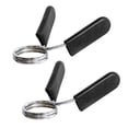 thumbnail image 1 of 2 Pcs Pinces à Ressort pour Barre de Musculation Entraînement Physique Libération Rapide Clips de Verrouillage de Barre de Poids, 24mm, 1 of 9