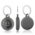 thumbnail image 3 of Compatible avec Étui AirTag Porte-Clés Étui AirTag Support Silicone AirTags Porte-Clés Étuis AirTags Porte-Clés Compatible avec Apple AirTag Accessoires de Localisateurs d'Objets GPS Lot de 4, 3 of 6