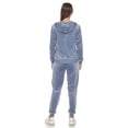 thumbnail image 3 of White Mark Women's 2 Piece Velour Tracksuit Set, 3 of 6