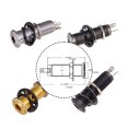 thumbnail image 3 of Professional Stereo Output Threaded Output 1/4 Inch Input Rustproof Output Wear-resistant Exquisite Socket Plug Electric Guitar Accessories Parts Gold, 3 of 9