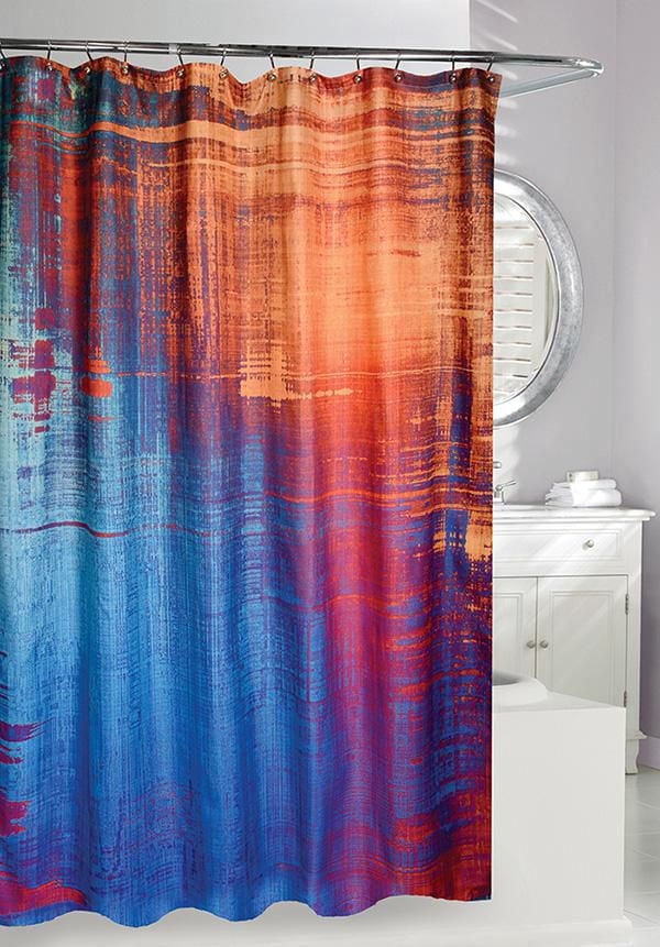 RIDEAU DE DOUCHE COUCHER DE SOLEIL