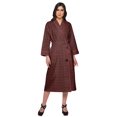 thumbnail image 1 of Moomaya Printed Robe For Girls Cotton Bathrobes For Women Wrap Dressing Gown, 1 of 6