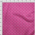 thumbnail image 3 of oneOone Georgette Viscose Fabric Leaves & Floral Block Print Fabric BTY 42 Inch Wide, 3 of 4