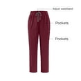 thumbnail image 4 of Clearance! Grrvtrz Cargo Scrub Pants for Men — Classic Straight Leg Fit, 4Pockets, 4-Way Stretch, Anti-Wrinkle Drawstring Scrub Pants, 4 of 8