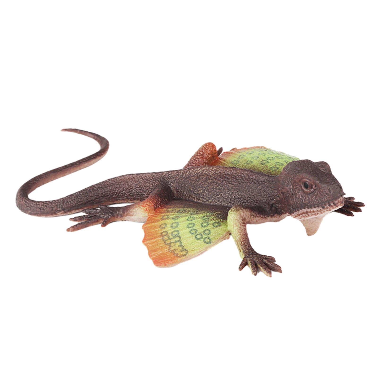 Figure Soft Reptile Toy Educational Toys Hand Painted Crafts Party Favors A