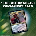thumbnail image 3 of Magic: The Gathering Zendikar Rising Deck de Commandant – Attaque Sournoise / Deck Prêt-à-Jouer de 100 Cartes / 1 Commandant Foil / Bleu-Noir, 3 of 7