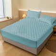 thumbnail image 4 of Waterproof Mattress Protector, 35.4x78.7 Inches, Nonslip Fitted Sheet, All-Inclusive, Soft Fibre, Pet-Resistant, Kid-Friendly, Washable, Suitable for Sleeping Naked, 4 of 6