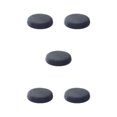 thumbnail image 3 of maskred Housses de Coussin Rondes pour Tabouret Confortable Polyester Imperméabilisation Douce Gris Foncé 5Set, 3 of 6