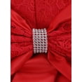 thumbnail image 5 of 2 Pcs Robe pour Nouveau-Née Fille en Dentelle, Robe Tutu de Princesse, Robe de Fête d'Anniversaire et de Vacances + Bandeau, Ensembles 0-24 m, 5 of 5