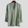 thumbnail image 1 of Ruibeauty Pull à Manches Longues Col en V Ample Couleur Unie Style Chinois pour Hommes, 1 of 6