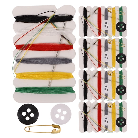 CIMAXIC 100 Packs Assorted Color Sewing Thread Kit for Home and Commercial Use Ideal for Beginners and Professionals Size: Mini,1.97"X1.38"X0.08"