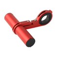 thumbnail image 4 of Support d'Extension de Guidon de Vélo de Route en Alliage Lumière de Cyclisme Lampe Téléphone Antirouille Rallonge Support de Téléphone Mobile de Cyclisme Extérieur avec Vis d'Installation Rouge, 4 of 6