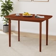 thumbnail image 2 of Gymax 43'' Rectangular Wooden Dining Table for 2-4 People w/Rubber Wood Legs, 2 of 10