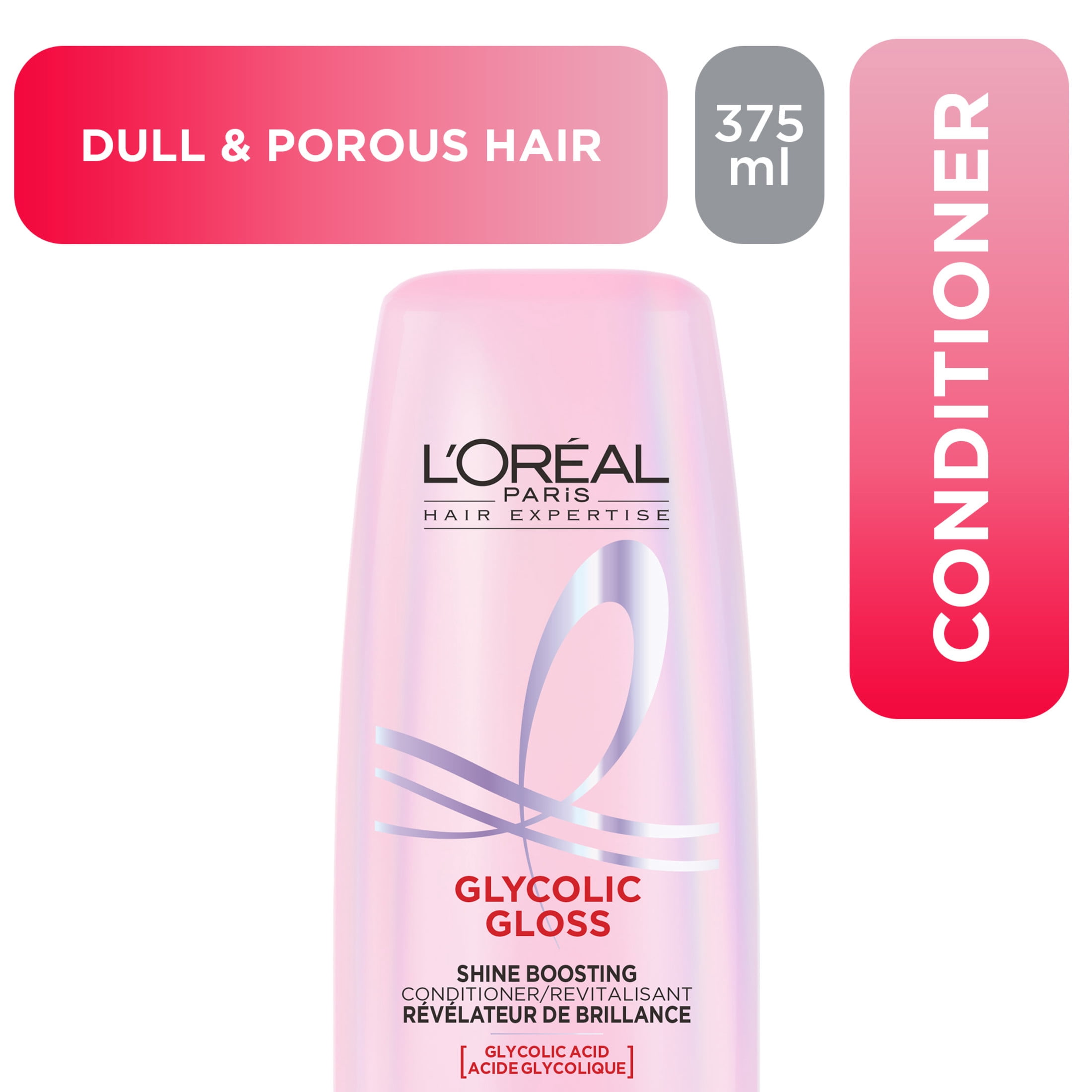 Glycolic Gloss Revitalisant, Cheveux Lustrés & Brillants