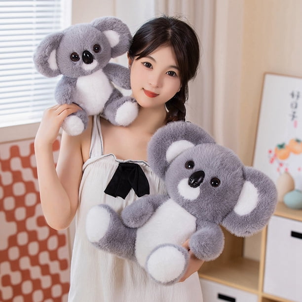 Jouet Koala en Peluche Doux Imitant les Mouvements Naturels, Réconfortant et Câlin, Koala pour Enfants, Usage Intérieur Jouet Koala en Peluche Doux Imitant les Mouvements Naturels, Réconfortant et Câlin, Koala pour Enfants, Usage Intérieur