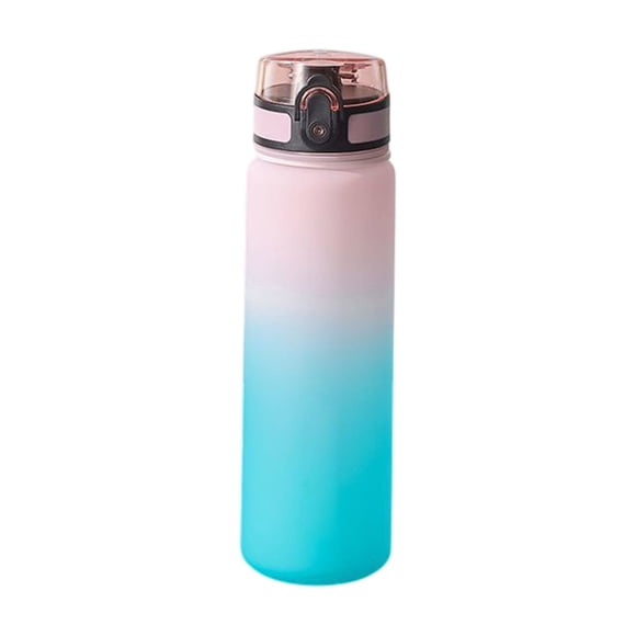 650ml Gradient Sports Tumbler, BPA-Free Water Bottle, Leakproof Locking Lid, Portable with Strap for Gym/Outdoors