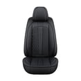 thumbnail image 3 of Maidao 2pcs Front Seat Covers for Lexus for US 2019-Present 2 Seats Leather Airbag Compatible Waterproof Front Set Cushion Protector Black, 3 of 8
